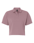 AllPro Women's Pro-Flex Sorona® Boxy Polo - Deep Lavender