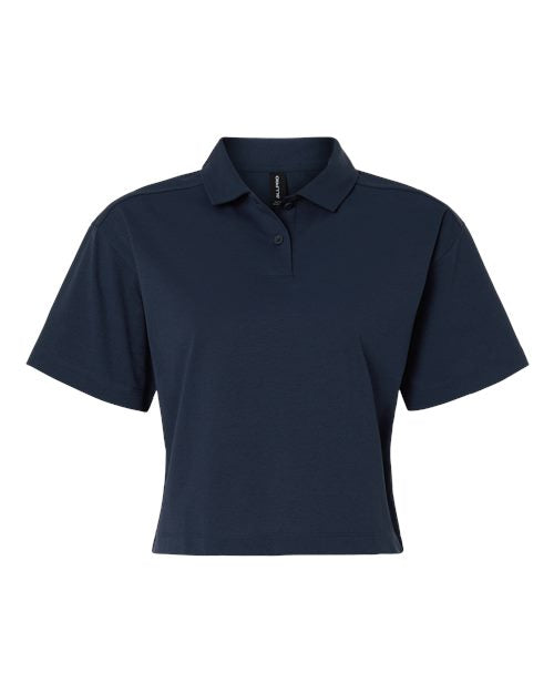 AllPro Women's Pro-Flex Sorona® Boxy Polo - Navy