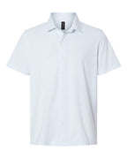 AllPro Men's Pro-Flex Sorona® Button Down Short Sleeve Shirt - White