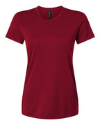 AllPro Women's Pro-Lock Performance T-Shirt (Part 1 of 2) - Cardinal