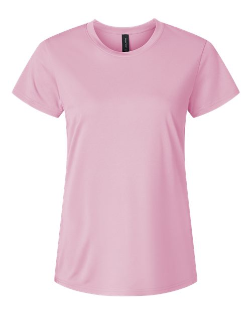 AllPro Women's Pro-Lock Performance T-Shirt (Part 1 of 2) - Light Pink