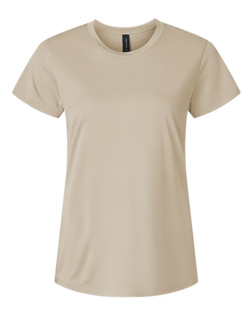 AllPro Women's Pro-Lock Performance T-Shirt (Part 2 of 2) - Sand