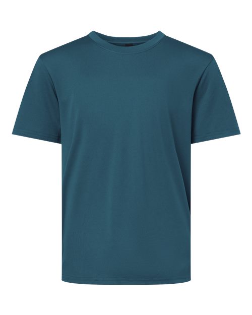 AllPro Youth Pro-Lock Performance T-Shirt (Part 1 of 2) - Atlantic Blue