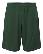 AllPro Men's Pro-Lock Performance 7" Shorts with Pockets - Forest Green