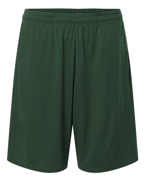 AllPro Men's Pro-Lock Performance 7" Shorts with Pockets - Forest Green