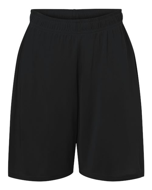 AllPro Youth Pro-Lock Performance 7" Shorts with Pockets - Black