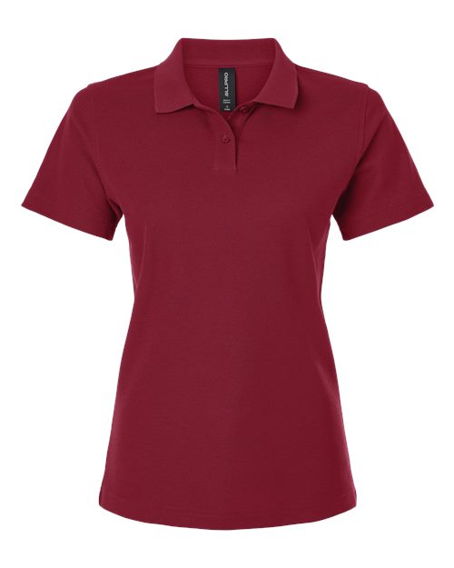 AllPro Women's Pique Polo (Part 1 of 3) - Cardinal