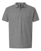AllPro Men's Tall Pique Polo - Heather Granite