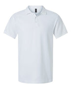 AllPro Men's Tall Pique Polo - White