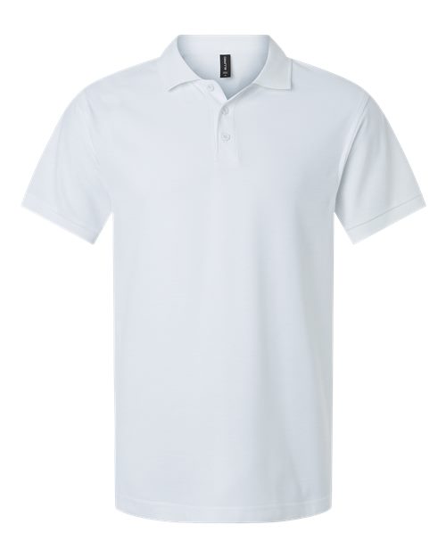 AllPro Men's Tall Pique Polo - White