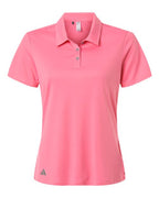 Adidas Women's Performance Polo - Bliss Pink