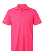 Adidas Men's Performance Piqué Polo (Part 1 of 2) - Lucid Pink