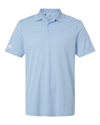 Adidas Men's Performance Piqué Polo (Part 1 of 2) - Glow Blue