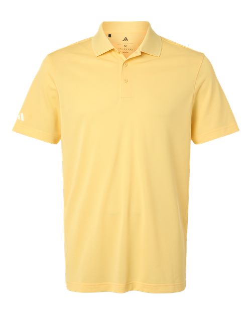 Adidas Men's Performance Piqué Polo (Part 1 of 2) - Almost Yellow