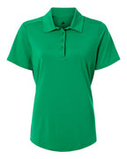 Adidas Women's Ultimate365 Solid Polo - Court Green