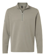 Adidas Men's Spacer Quarter-Zip Pullover - Silver Pebble