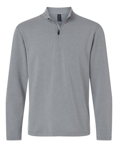 AllPro Men's Stretch Quarter-Zip Fleece Pullover - Heather Steel