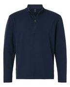 AllPro Men's Stretch Quarter-Zip Fleece Pullover - Navy