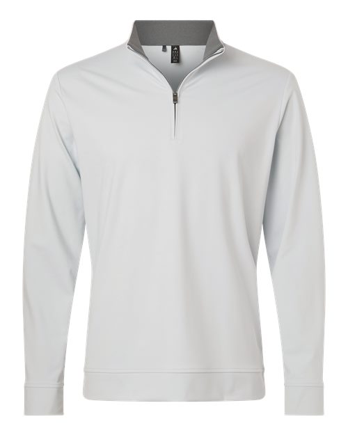 Adidas Men's Ultimate365 Classic Quarter-Zip Pullover - Clear Grey