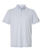 Adidas Men's Ultimate365 Pencil Stripe Climacool Polo - White/ Collegiate Navy