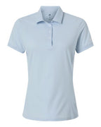 Adidas Women's Ultimate365 Tour Twistknit Polo - Crystal Sky