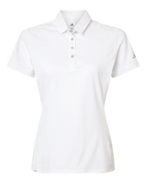 Adidas Women's Ultimate365 Tour Twistknit Polo - White