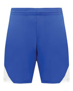 Augusta Sportswear Youth Step-Back Basketball Shorts - Royal/ White