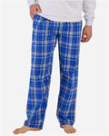 Boxercraft Men's Harley Flannel Pants (Part 2 of 5) - Electric Royal Jordan Plaid