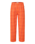 Boxercraft Men's Harley Flannel Pants (Part 3 of 5) - Orange Carnegie Plaid