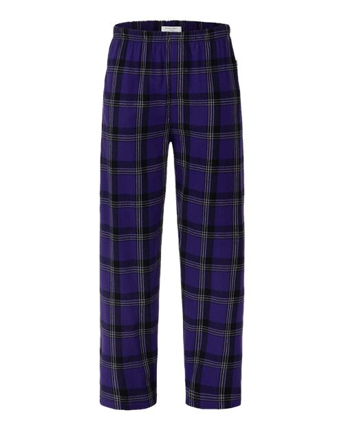 Boxercraft Men's Harley Flannel Pants (Part 3 of 5) - Purple Mcintosh Plaid