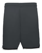 Alleson Athletic Men's Retro Basketball Shorts - Graphite/ Black/ White