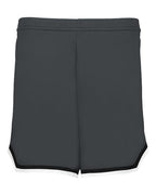 Alleson Athletic Women's Retro Basketball Shorts - Graphite/ Black/ White