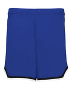 Alleson Athletic Women's Retro Basketball Shorts - Royal/ Black/ White