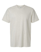 American Apparel Unisex Fine Jersey Tee (Part 2 of 3) - Heather Oatmeal