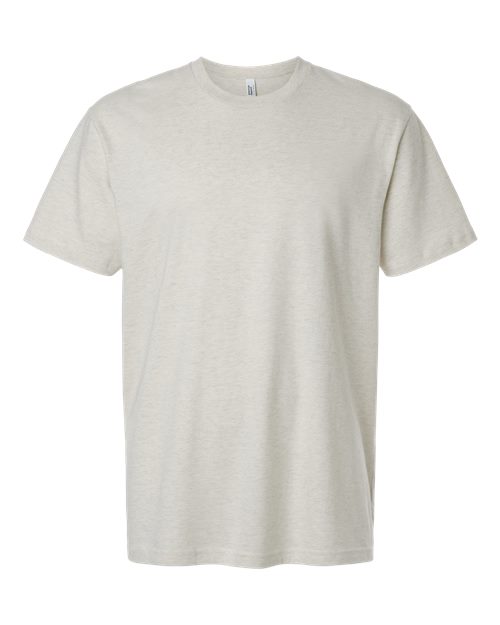 American Apparel Unisex Fine Jersey Tee (Part 2 of 3) - Heather Oatmeal