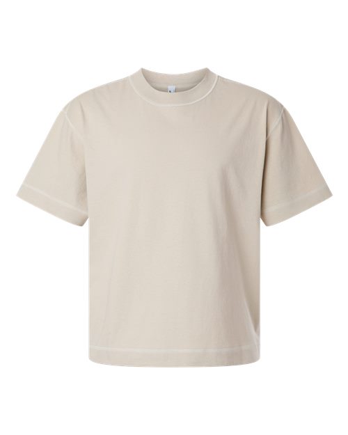 American Apparel Unisex Heavyweight Cotton Boxy Tee - Bone