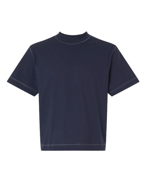 American Apparel Unisex Heavyweight Cotton Boxy Tee - Navy