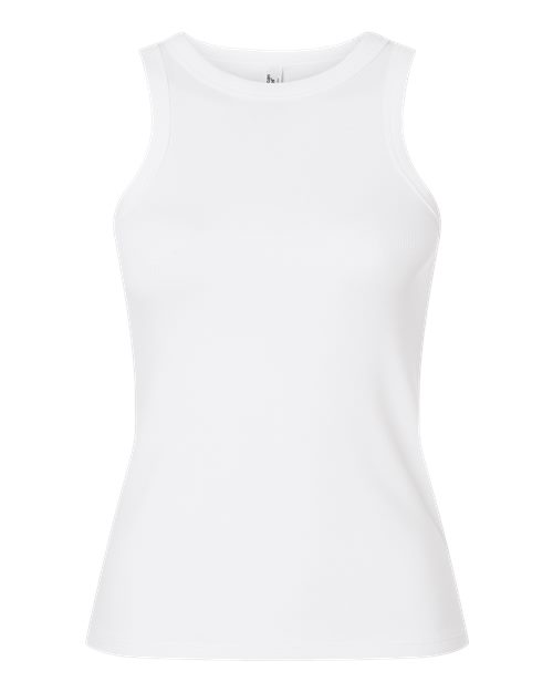 American Apparel Women's Baby Rib Fitted Tank - White