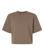 American Apparel Women's French Terry Mid-Length Boxy Top - Savana