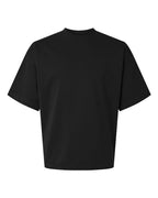 American Apparel Unisex French Terry Oversized Boxy Top - Black