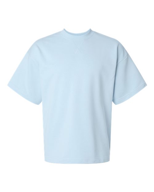 American Apparel Unisex French Terry Oversized Boxy Top - Powder Blue