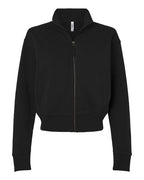American Apparel Women's French Terry Full-Zip Jacket - Black