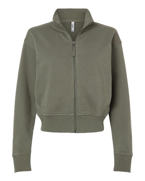 American Apparel Women's French Terry Full-Zip Jacket - Lieutenant