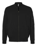 American Apparel Unisex French Terry Bomber Jacket - Black