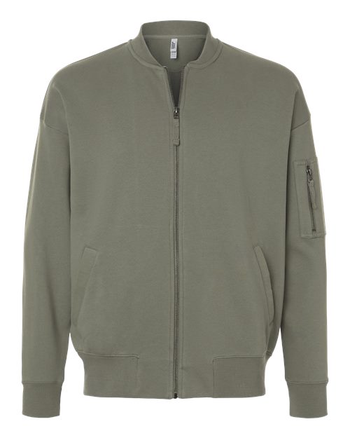 American Apparel Unisex French Terry Bomber Jacket - Lieutenant
