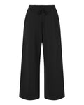 American Apparel Women's French Terry Wide Leg Pants - Black