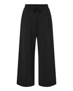 American Apparel Women's French Terry Wide Leg Pants - Black