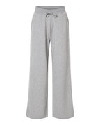 American Apparel Women's French Terry Wide Leg Pants - Heather Grey