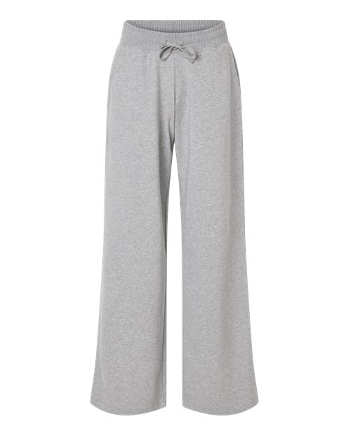 American Apparel Women's French Terry Wide Leg Pants - Heather Grey
