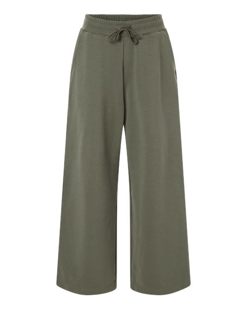 American Apparel Women's French Terry Wide Leg Pants - Lieutenant